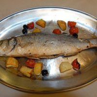 Branzino all'isolana